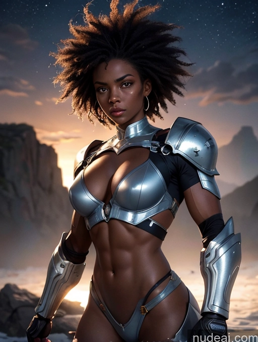 related ai porn images free for Muscular Messy Black Dark Skin Powering Up Sci-fi Armor 18 Cleavage Transparent Small Tits Bodybuilder Serious Stargazing Alternative Bright Lighting Tribal