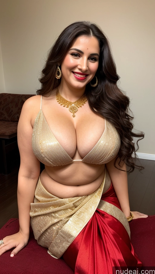 related ai porn images free for Milf Busty Beautiful Lipstick Thick Chubby Big Hips Fairer Skin 20s Happy Seductive Brunette Long Hair Russian Party Front View Spreading Legs Cleavage Gold Jewelry Sari