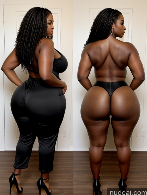 related ai porn images free for Woman Huge Boobs Perfect Boobs Big Ass Thick Big Hips Long Hair 30s Black Hair African Back View High Heels Jumpsuit Cleavage Bright Lighting Onoff