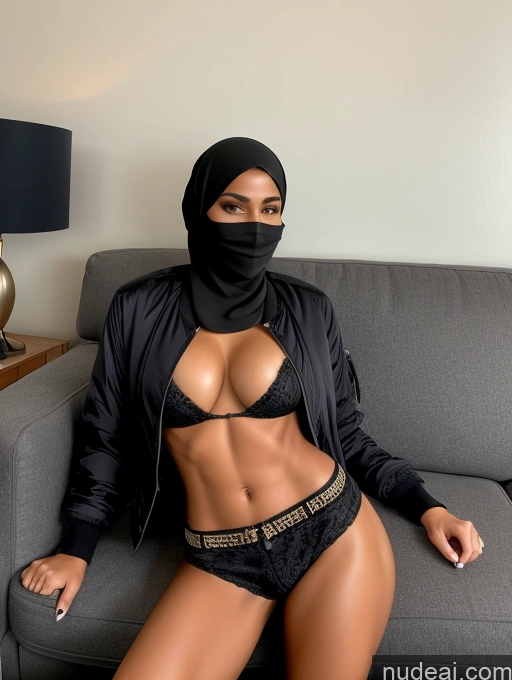 related ai porn images free for Miss Universe Model Abs Beautiful Perfect Boobs Perfect Body Jacket Blouse Bomber Niqab Couch Skinny Busty