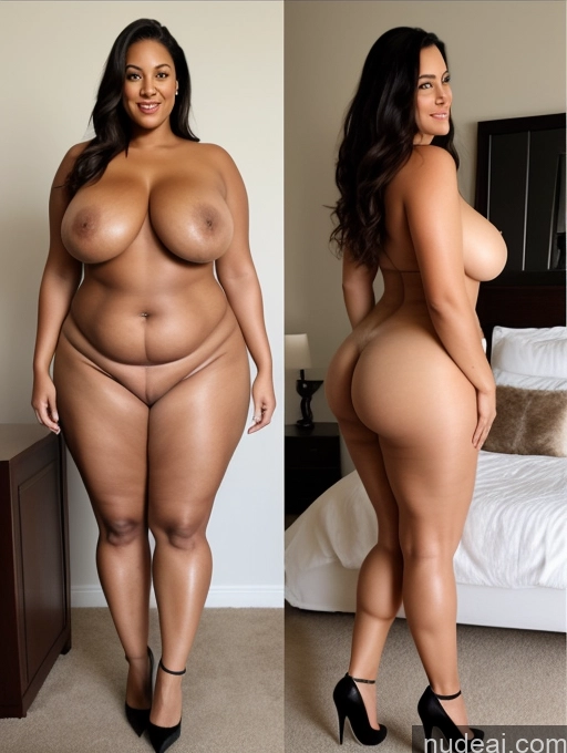 related ai porn images free for Tall Big Ass Chubby Big Hips Thick Abs Busty High Heels Two Nude 40s