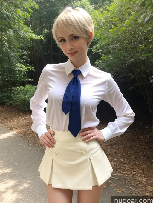 related ai porn images free for Small Tits Beautiful Small Ass Skinny Fairer Skin 18 Blonde Pixie Russian Blouse Tie Woman Cosplay Micro Skirt