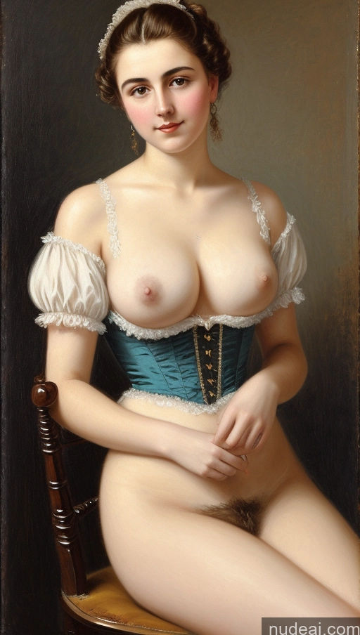 related ai porn images free for Busty Pubic Hair 18 Victorian Hairy Women Painting