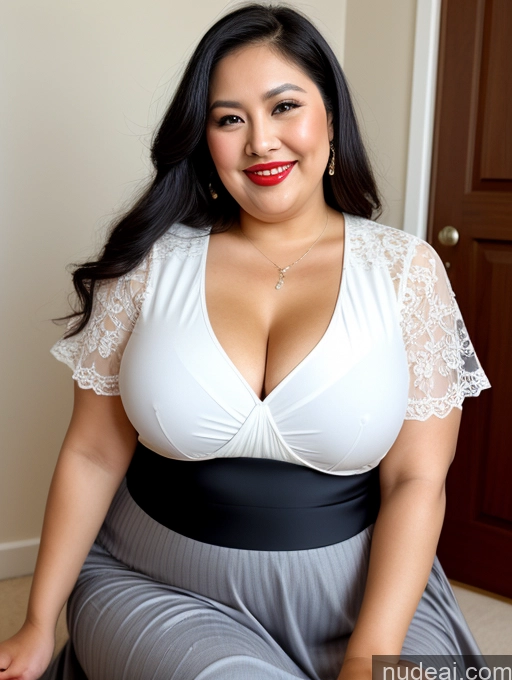 related ai porn images free for Milf Busty Beautiful Lipstick Thick Big Hips Long Hair 30s Happy Black Hair Dress Long Skirt Close-up View Fat Chubby Indonesian