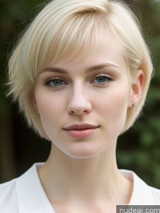 related ai porn images free for Woman Beautiful Fairer Skin 18 Blonde Pixie Russian Shirt Close-up View