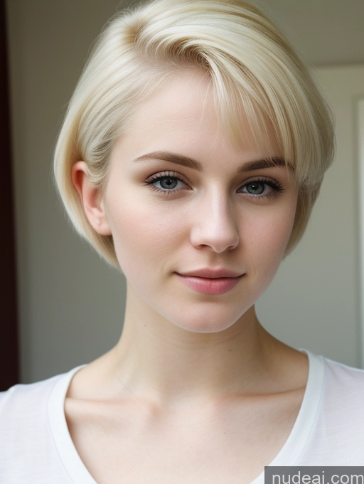 related ai porn images free for Beautiful Fairer Skin 18 Blonde Pixie Russian Close-up View Shirt Woman