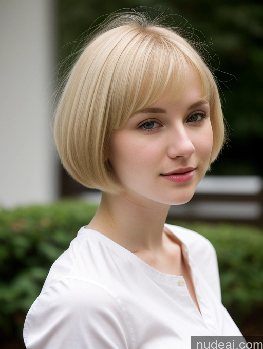 related ai porn images free for Woman One Beautiful Fairer Skin 18 Blonde Short Hair Russian Shirt Close-up View