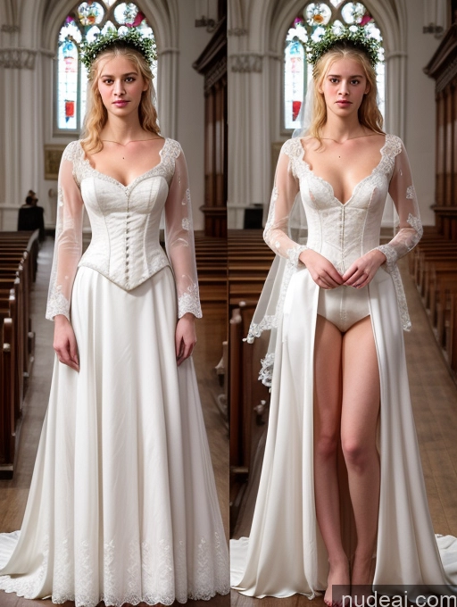 related ai porn images free for Woman Beautiful Fairer Skin 18 Blonde Messy Russian Small Tits Skinny Perfect Body Detailed Black And White Wedding Victorian Traditional Church Onoff