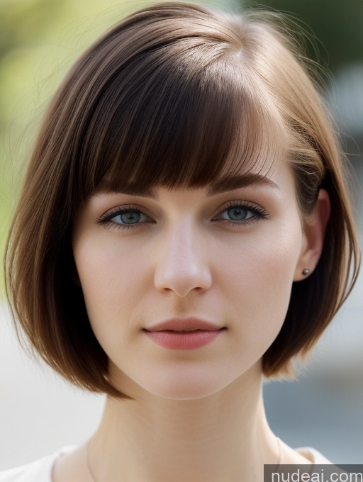 related ai porn images free for Woman Beautiful Fairer Skin 18 Russian Close-up View Shirt Detailed Brunette Short Hair