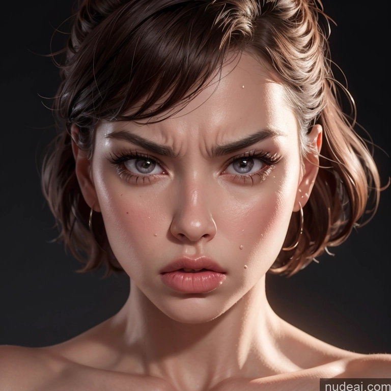 related ai porn images free for One Huge Boobs Oiled Body Fairer Skin 20s Nude Latina Bangs 3d Woman Angry Pouting Lips Front View Working Out