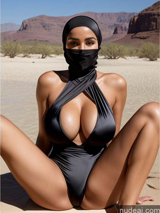 related ai porn images free for Huge Boobs Partially Nude Big Ass Oasis Niqab Spreading Legs One Piece Swimsuit Satin