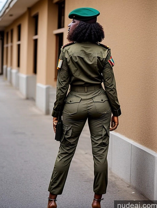 related ai porn images free for Beautiful 30s Nigerian Back View Big Ass Military Long Legs