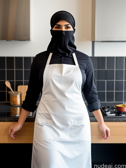 related ai porn images free for Big Hips Thick Niqab Apron Partially Nude