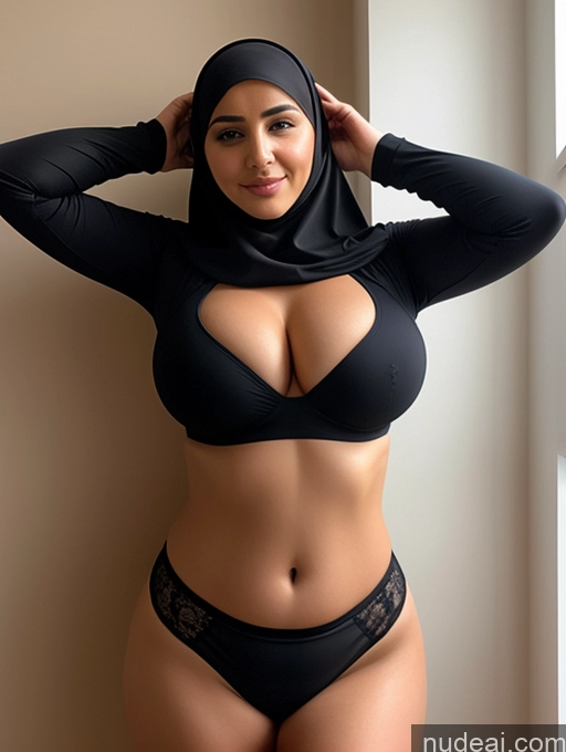 related ai porn images free for Thick Perfect Boobs Niqab Partially Nude Crop Top