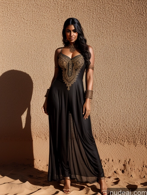 related ai porn images free for Lingerie Model Dark Skin Oiled Body Black Hair Bangs Middle Eastern Desert Salwar Steampunk Tribal Tunic Wedding Dark Lighting Detailed