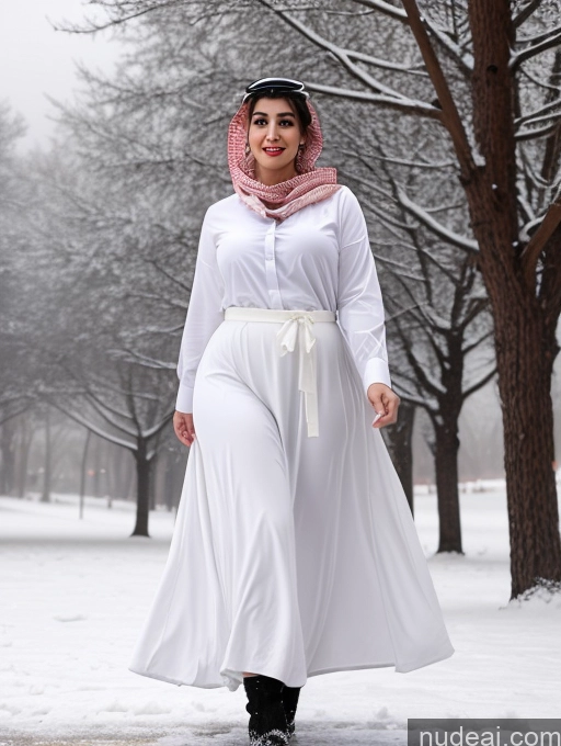 related ai porn images free for Arabic Chubby Long Skirt Shirt Snow