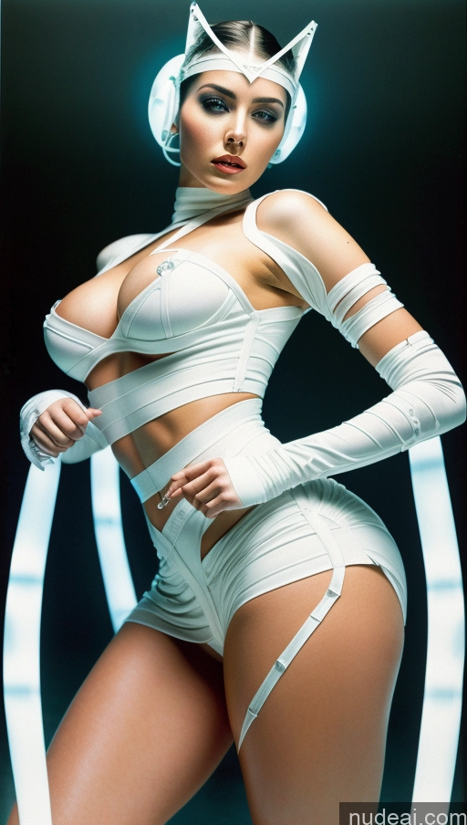 related ai porn images free for Perfect Boobs Big Ass Futuristic Naked Bandage Front View