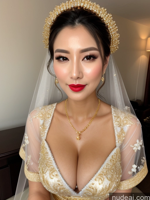 ai nude image of araffe bride in a wedding dress with a veil and a tiable pics of Busty Perfect Boobs Lipstick Long Legs Perfect Body Ponytail Korean Cumshot Kimono Gloves Wedding Diamond Jewelry Gold Jewelry Jewelry Pearl Jewelry Cleavage