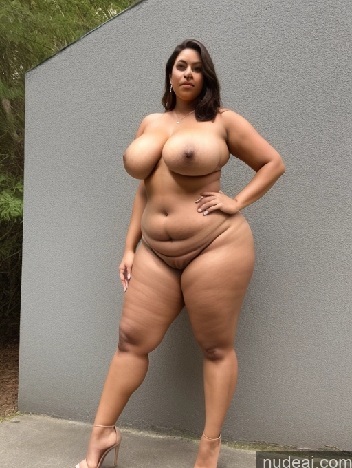 ai nude image of a pregnant woman posing in heels and heels in front of a wall pics of Big Hips Big Ass Tall Long Legs Chubby Thick Abs Beautiful Perfect Boobs Busty Nude High Heels Two 60s