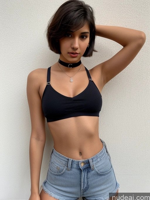 related ai porn images free for Sorority Beautiful Small Tits Perfect Boobs Skinny Small Ass Short 18 Seductive Shocked Brunette Short Hair Indian Crop Top Daisy Dukes Choker Cleavage Street