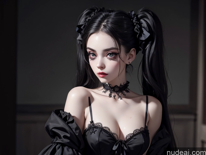 related ai porn images free for Beautiful Perfect Body Fairer Skin Skinny Serious Black Hair Goth Gals V2 Double-fold Eyelids Adjuster Small Tits Pigtails Pet Play