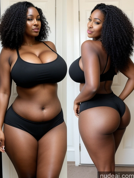 related ai porn images free for Woman Huge Boobs Perfect Boobs Big Ass Big Hips Thick Perfect Body 30s Black Hair Long Hair African Cleavage Crop Top Jeans High Heels