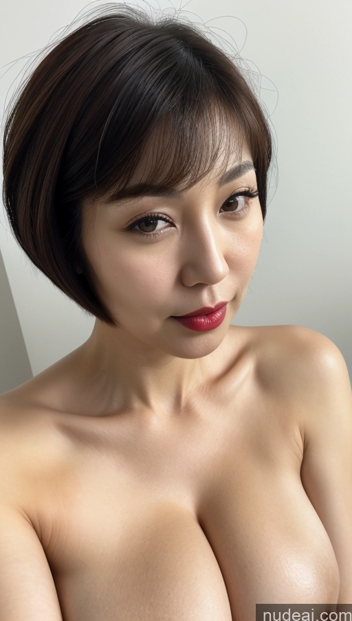 related ai porn images free for Woman One Huge Boobs Beautiful Lipstick Fairer Skin 40s Short Hair Korean Close-up View Detailed Simple