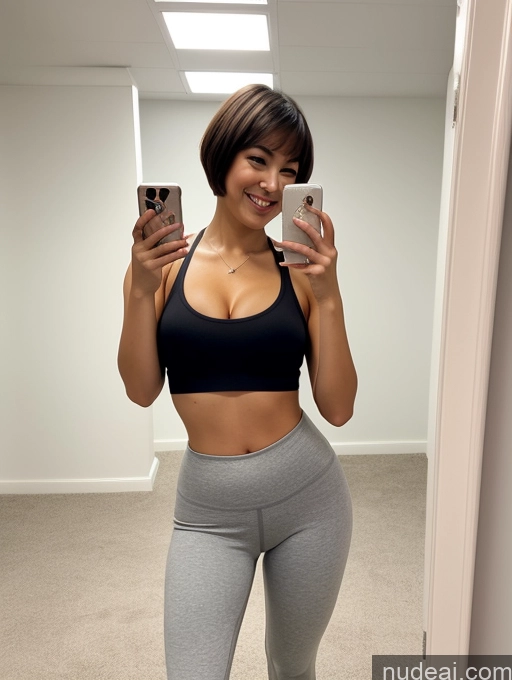 related ai porn images free for Woman One Small Tits Pubic Hair Perfect Body Short Small Ass 20s Happy Brunette Short Hair Asian Mirror Selfie Changing Room Front View Yoga Pants Cleavage