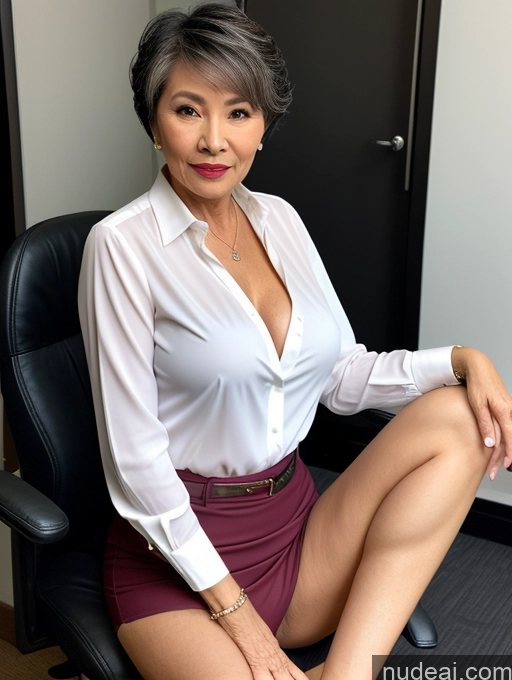 related ai porn images free for Milf Perfect Boobs Lipstick Pixie Vietnamese Spreading Legs Casual Partially Nude Dark Lighting Several Office Blouse Suit 70s