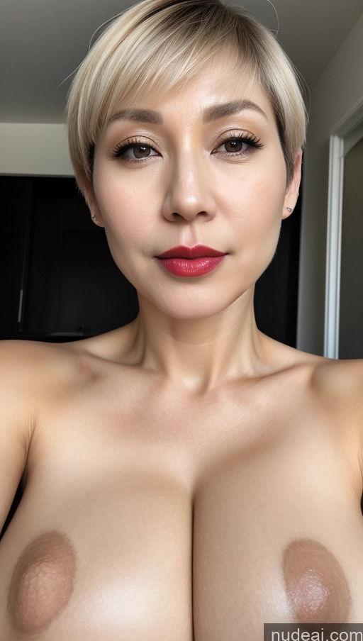 related ai porn images free for Woman One Huge Boobs Beautiful Lipstick Fairer Skin 40s Short Hair Korean Close-up View Detailed Simple