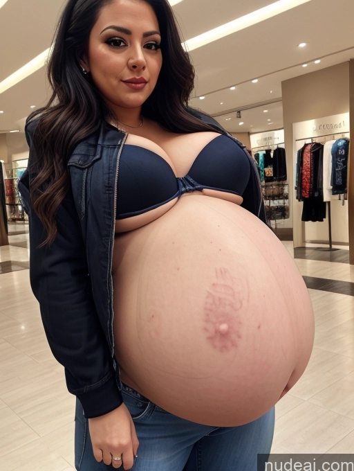 related ai porn images free for Big Ass Chubby Thick Big Hips Fat Pregnant Latina Dark_Fantasy_Style Belly Inflation, Cuminflation, Overeating Cleavage Bright Lighting Detailed Tattoos Jacket Jeans Bra Mall