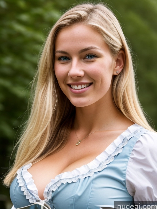 related ai porn images free for Scandinavian Dirndl Huge Boobs Sexy Face Cleavage Laughing 18 Model