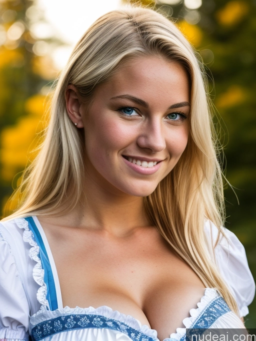 related ai porn images free for Scandinavian Dirndl Huge Boobs Sexy Face Cleavage Laughing 18 Athlete