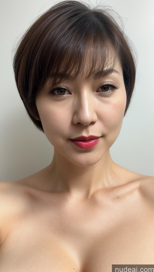 related ai porn images free for Woman One Huge Boobs Beautiful Lipstick Fairer Skin 40s Short Hair Korean Close-up View Detailed Simple