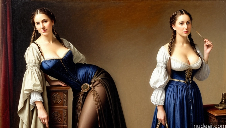 related ai porn images free for Milf Perfect Boobs Big Ass Long Legs Pubic Hair 50s Braided British Painting Front View Medieval Traditional Victorian Cleavage Hairy Women Busty Beautiful Tall