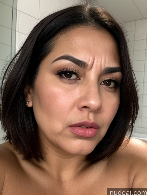 related ai porn images free for Close-up View Bending Over Seductive Sexy Face Serious Sad Shocked 30s Black Hair Bobcut Jewish Bathroom Milf Laughing Angry Pouting Lips Tanned Skin Pubic Hair Busty Thick Huge Boobs