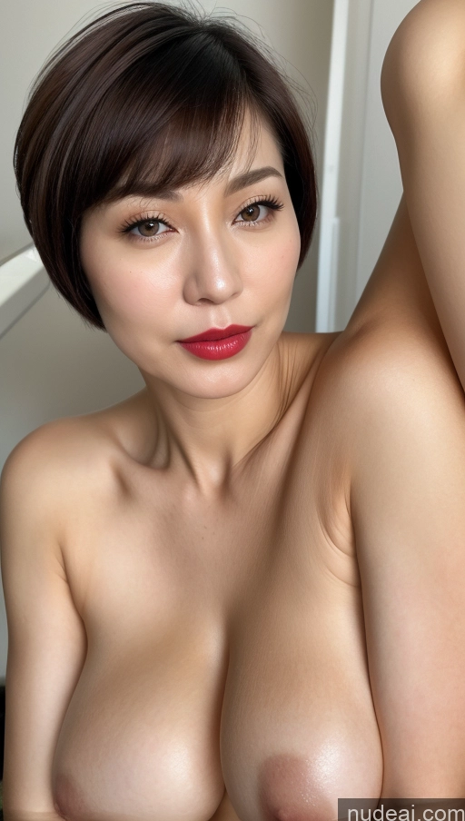 related ai porn images free for Woman One Huge Boobs Beautiful Lipstick Fairer Skin 40s Short Hair Korean Close-up View Detailed Simple