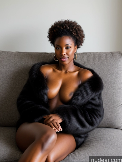 related ai porn images free for Black Fur Couch