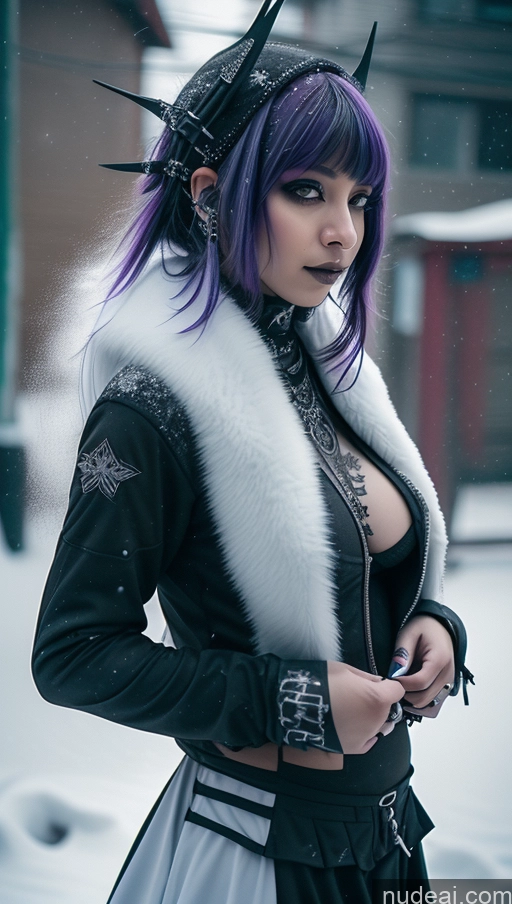 related ai porn images free for Athlete Perfect Boobs Purple Hair Ethiopian Snow Close-up View Angel Gothic Punk Girl