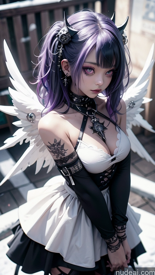 related ai porn images free for Athlete Perfect Boobs Purple Hair Ethiopian Snow Close-up View Angel Gothic Punk Girl