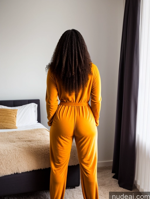 related ai porn images free for Big Ass Perfect Body 30s Ethiopian Bedroom Back View Jumpsuit Onesie