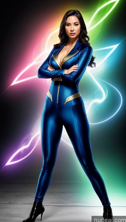 related ai porn images free for Suit Powering Up Superheroine