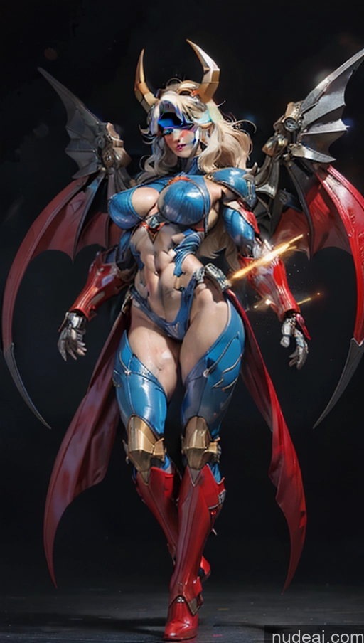 related ai porn images free for Bodybuilder Perfect Boobs SSS: A-Mecha Musume A素体机娘 Powering Up Batwoman Muscular Abs Has Wings