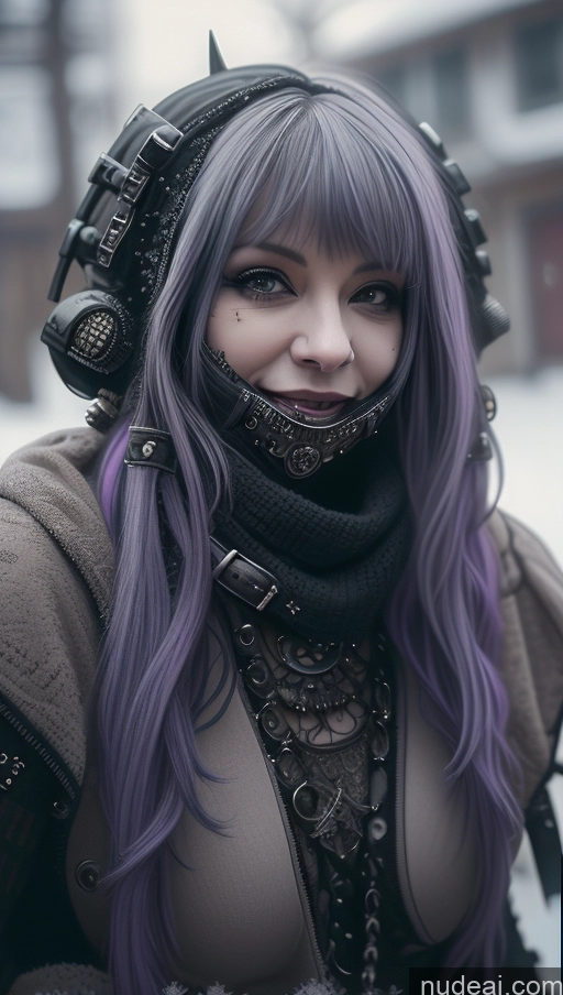 related ai porn images free for Milf Busty Perfect Boobs Laughing Purple Hair Nigerian Snow Close-up View Nude Steampunk Gothic Punk Girl