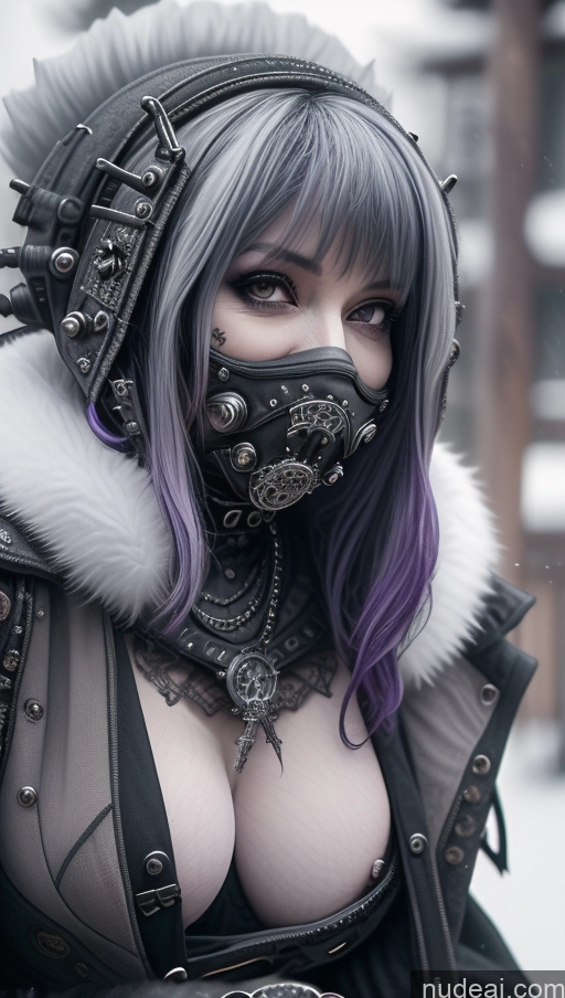 related ai porn images free for Milf Busty Perfect Boobs Laughing Purple Hair Nigerian Snow Close-up View Nude Steampunk Gothic Punk Girl