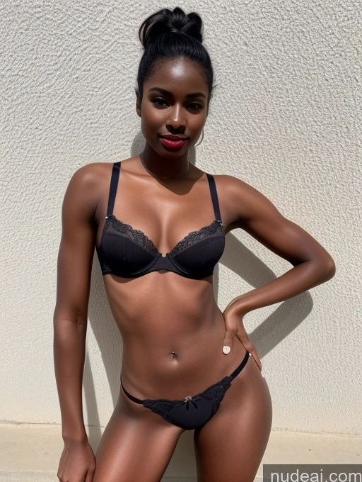 ai nude image of araffe woman in a black bikini posing for a picture pics of Milf Small Tits Dark Skin Nigerian Breast Grab, Cowgirl Position, Girl On Top, Straddling, Grabbing, Sex, Vaginal 18 Straight Lipstick Small Ass Perfect Body Tanned Skin High Heels Bra Panties Street