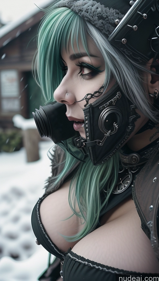 related ai porn images free for Milf Chubby Green Hair Ethiopian Snow Laughing Steampunk Busty Close-up View Huge Boobs Perfect Boobs Gothic Punk Girl Cleavage