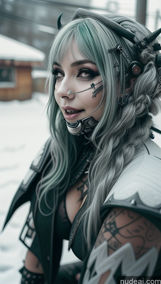 related ai porn images free for Milf Chubby Green Hair Ethiopian Snow Laughing Futuristic Busty Perfect Boobs Close-up View Gothic Punk Girl Cleavage