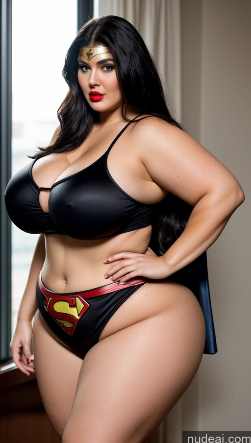 related ai porn images free for Huge Boobs Lipstick Big Ass Abs Chubby Fairer Skin Black Hair Long Hair Indian Superhero