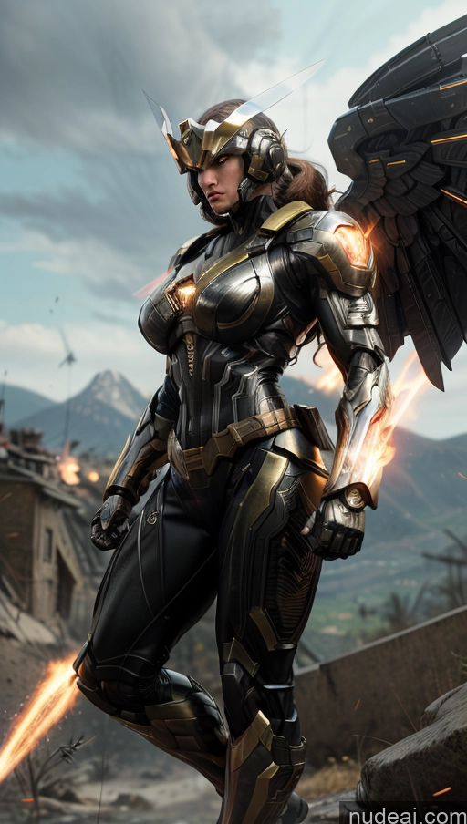 related ai porn images free for Muscular Abs Perfect Boobs Powering Up Superhero Military Several Dynamic View Heat Vision SSS: A-Mecha Musume A素体机娘 Has Wings Battlefield Bodybuilder